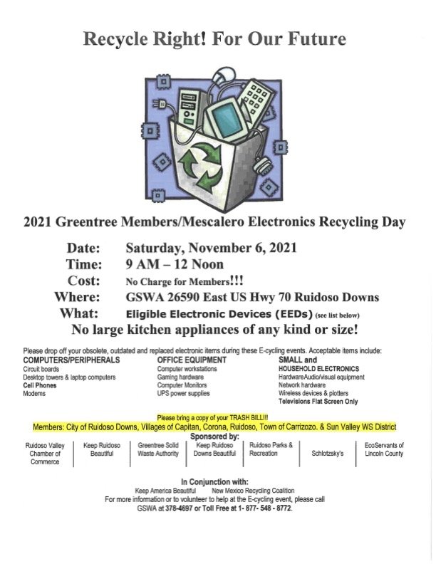 11.6.2021 Recycle Notice